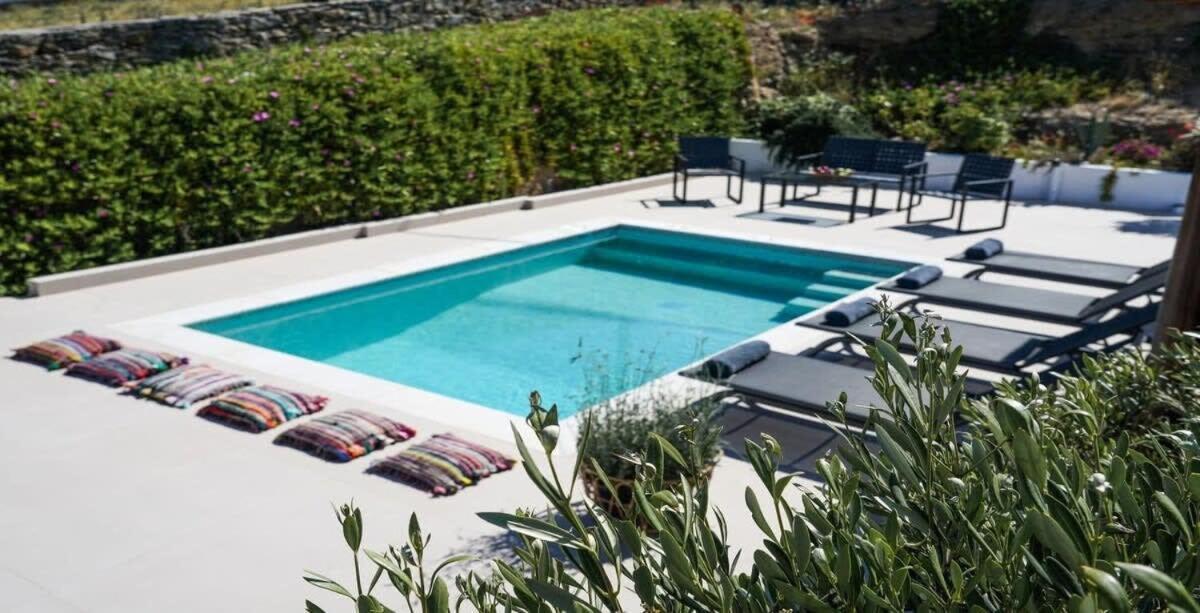 Ortus Ivory Mykonian Lux Villa With Pool! Mykonos Town Zewnętrze zdjęcie