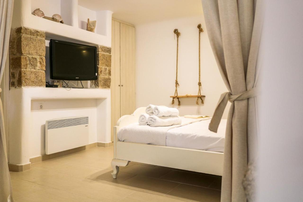 Ortus Ivory Mykonian Lux Villa With Pool! Mykonos Town Zewnętrze zdjęcie