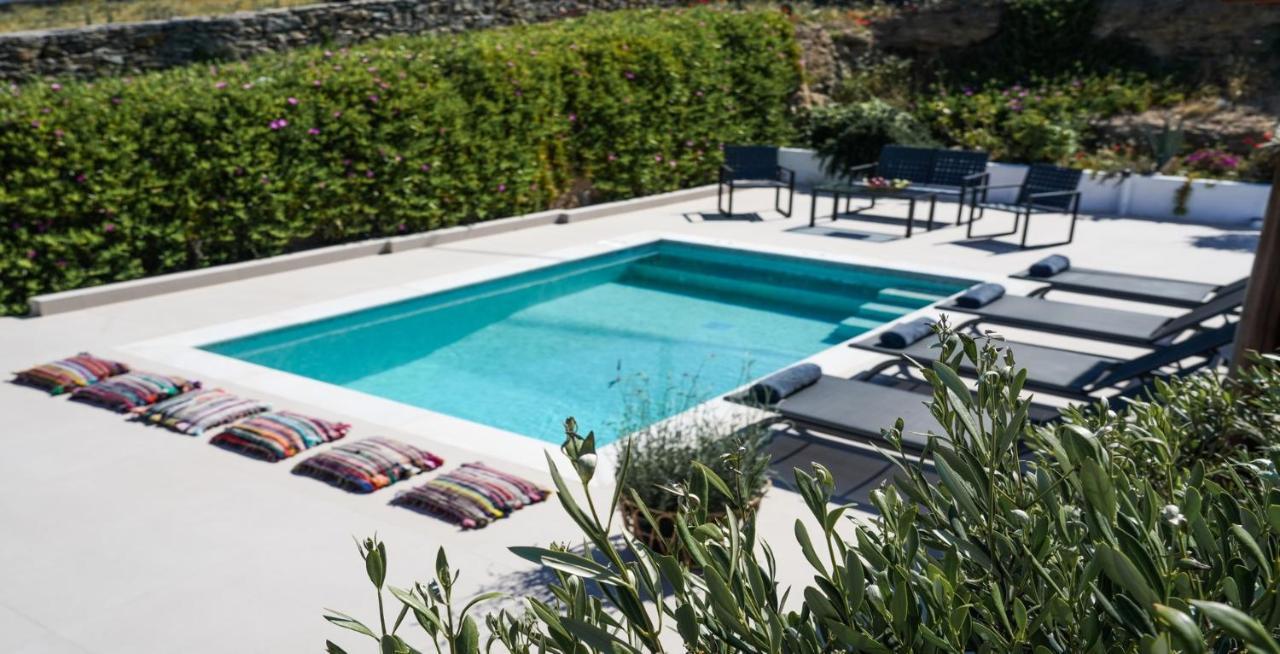 Ortus Ivory Mykonian Lux Villa With Pool! Mykonos Town Zewnętrze zdjęcie