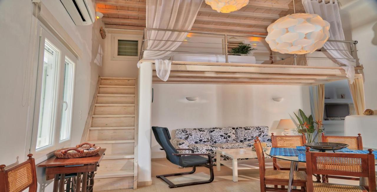 Ortus Ivory Mykonian Lux Villa With Pool! Mykonos Town Zewnętrze zdjęcie